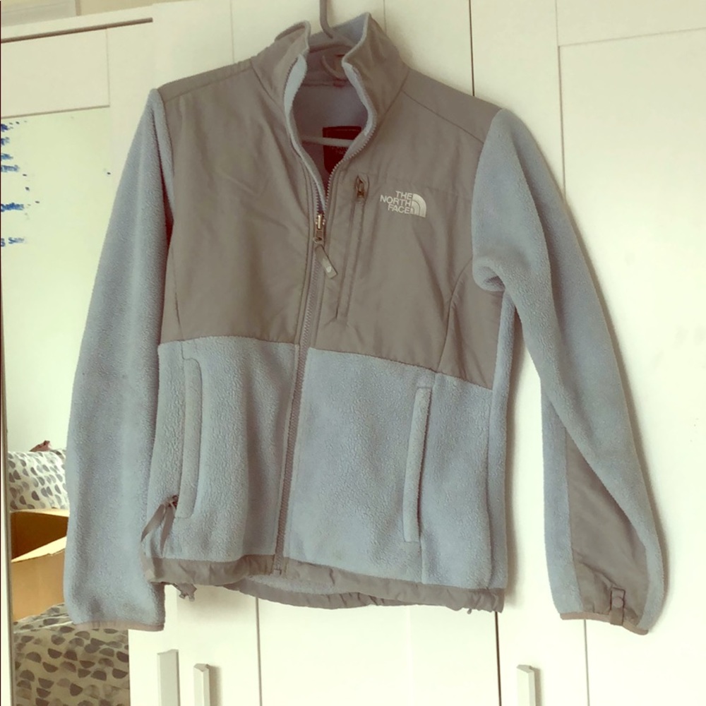 Light blue and grey north face - Picture 1 of 2